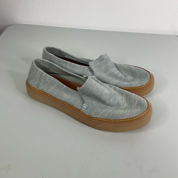 Toms Women’s Gray Slip On Shoes Size 11 - Picture 1 of 8